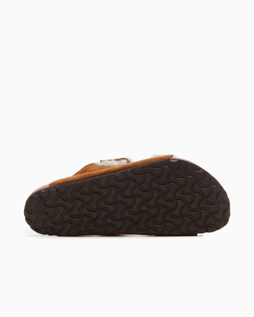 Arizona shearling suede leather top