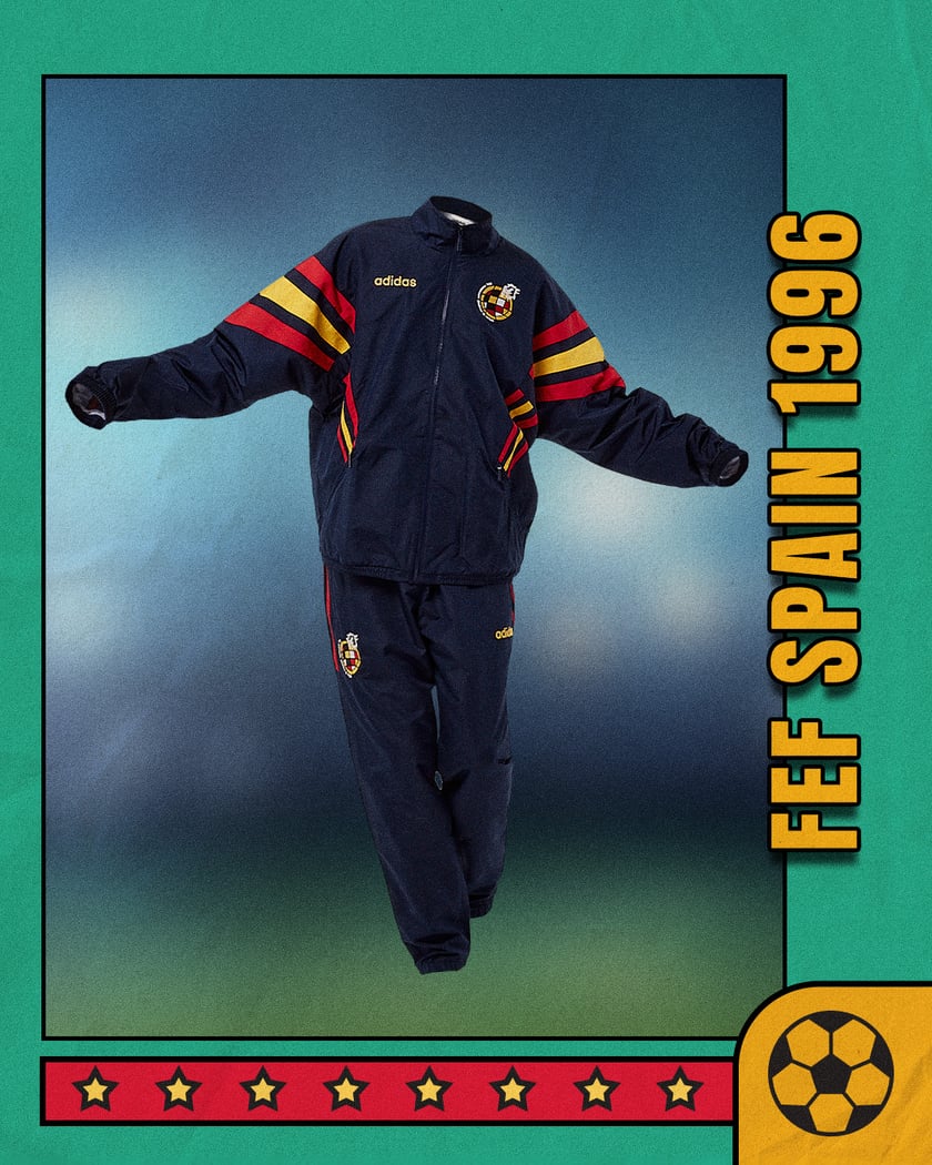 adidas Performance Football FEF Spain 1996 Men s Woven Track