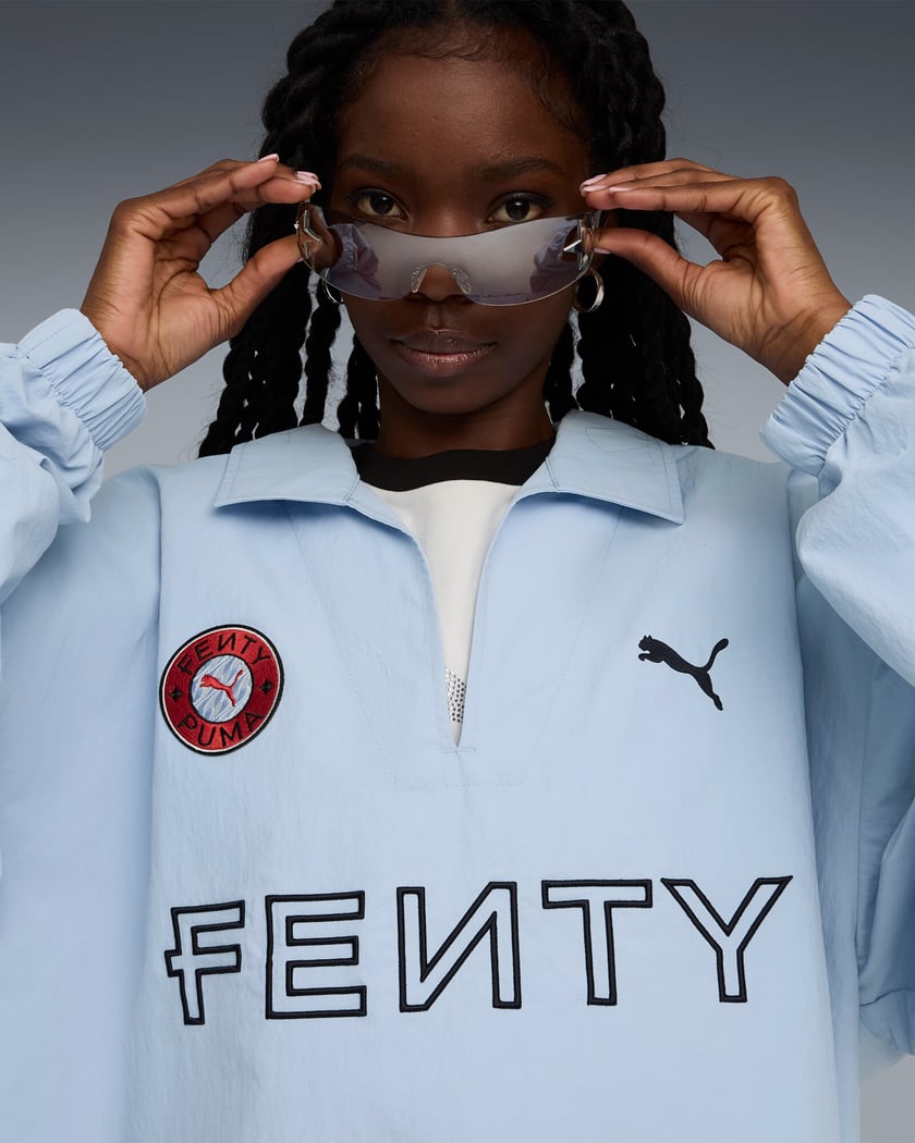 トップス PUMA Puma x FENTY Long-Sleeved Oversize Unisex T-Shirt Blue 635734-48