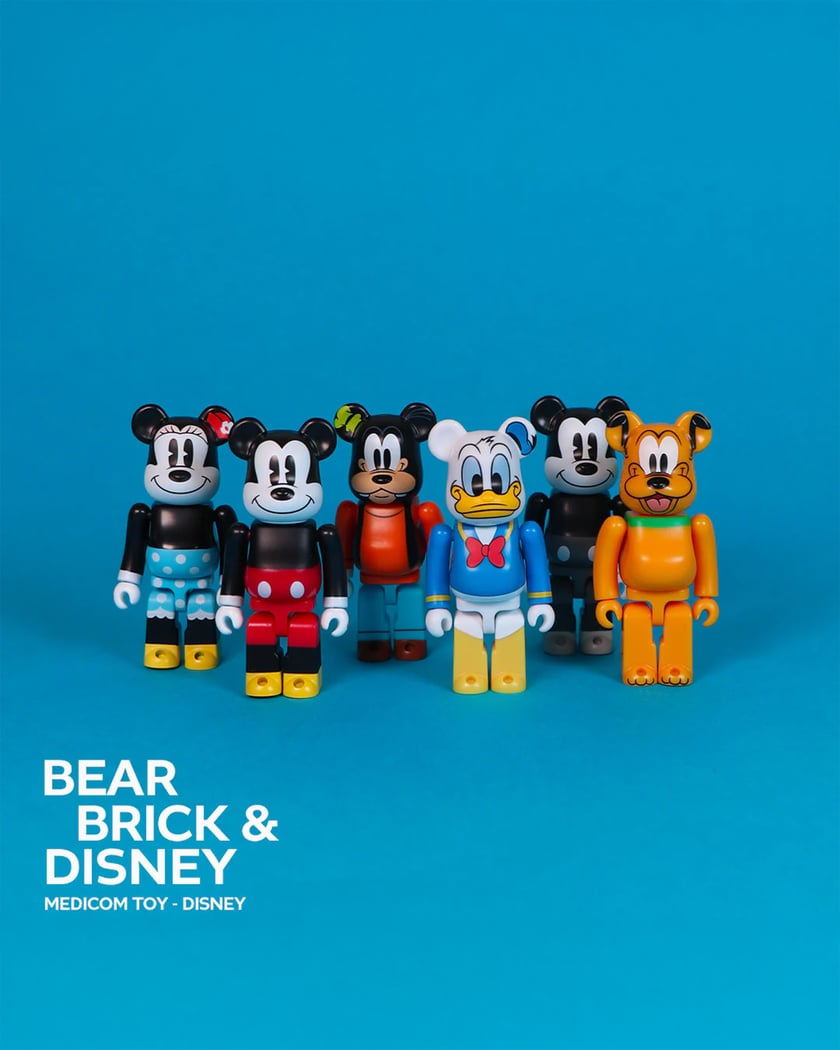 Caja Sorpresa (1 pieza) Medicom Toy Be@rbrick Chase Mickey Mouse