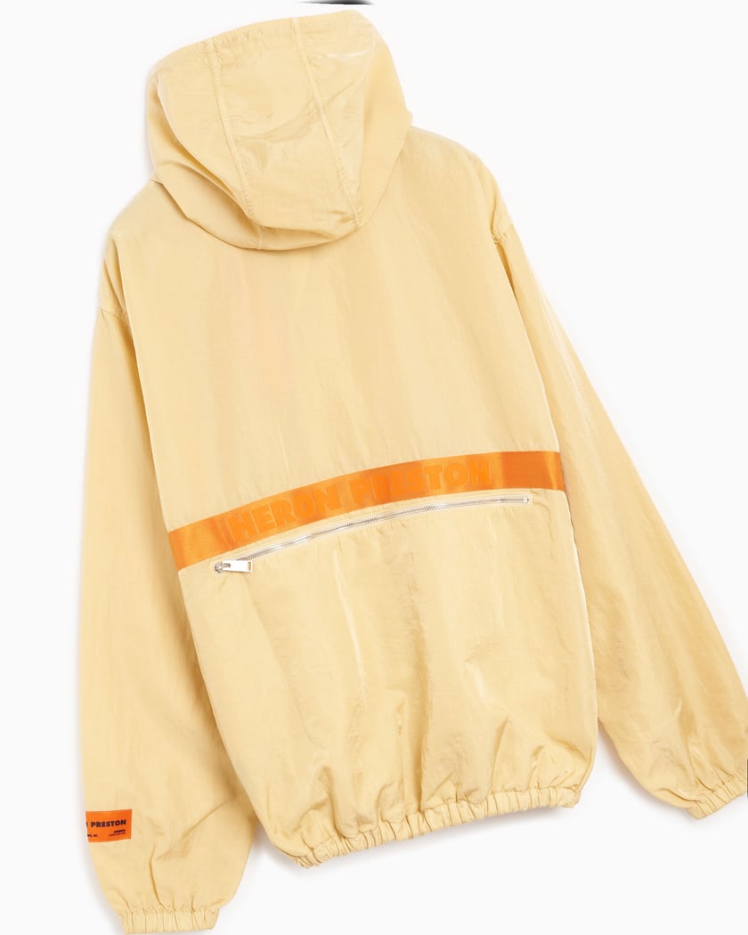 Heron preston hotsell orange windbreaker