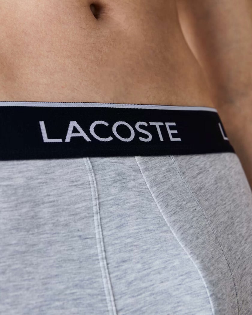 Lacoste Boxer Courts (3 Pack) Gray 5H3389-00-CCA
