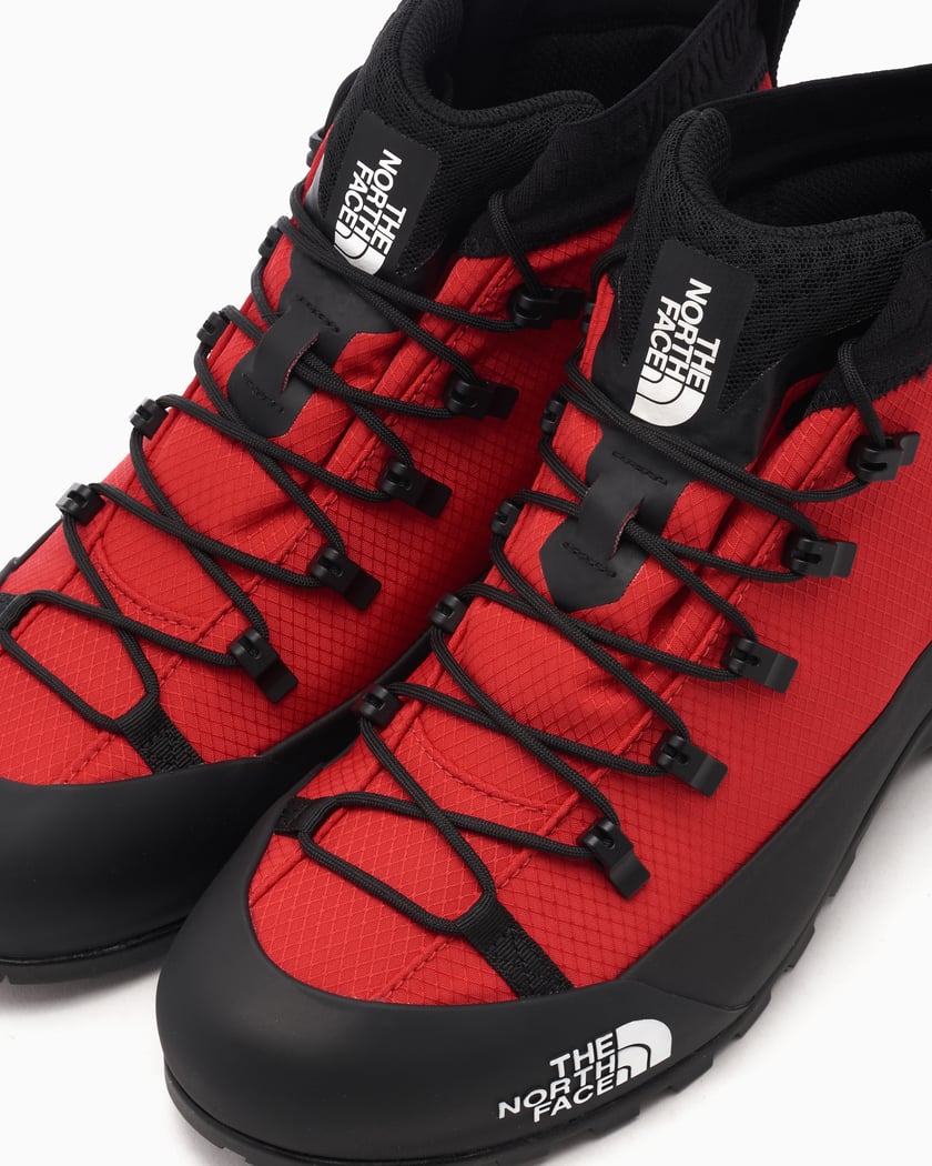 North face sales red boots