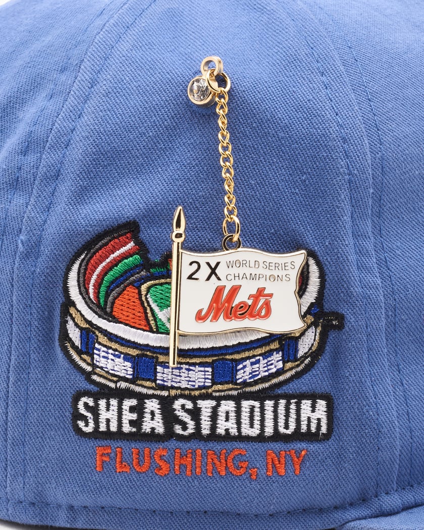 New Era New York Mets Championship Side Flag 59FIFTY Unisex