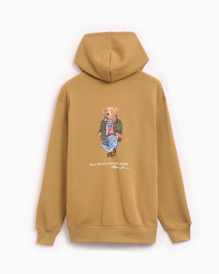 Ralph lauren hoodie orange discount