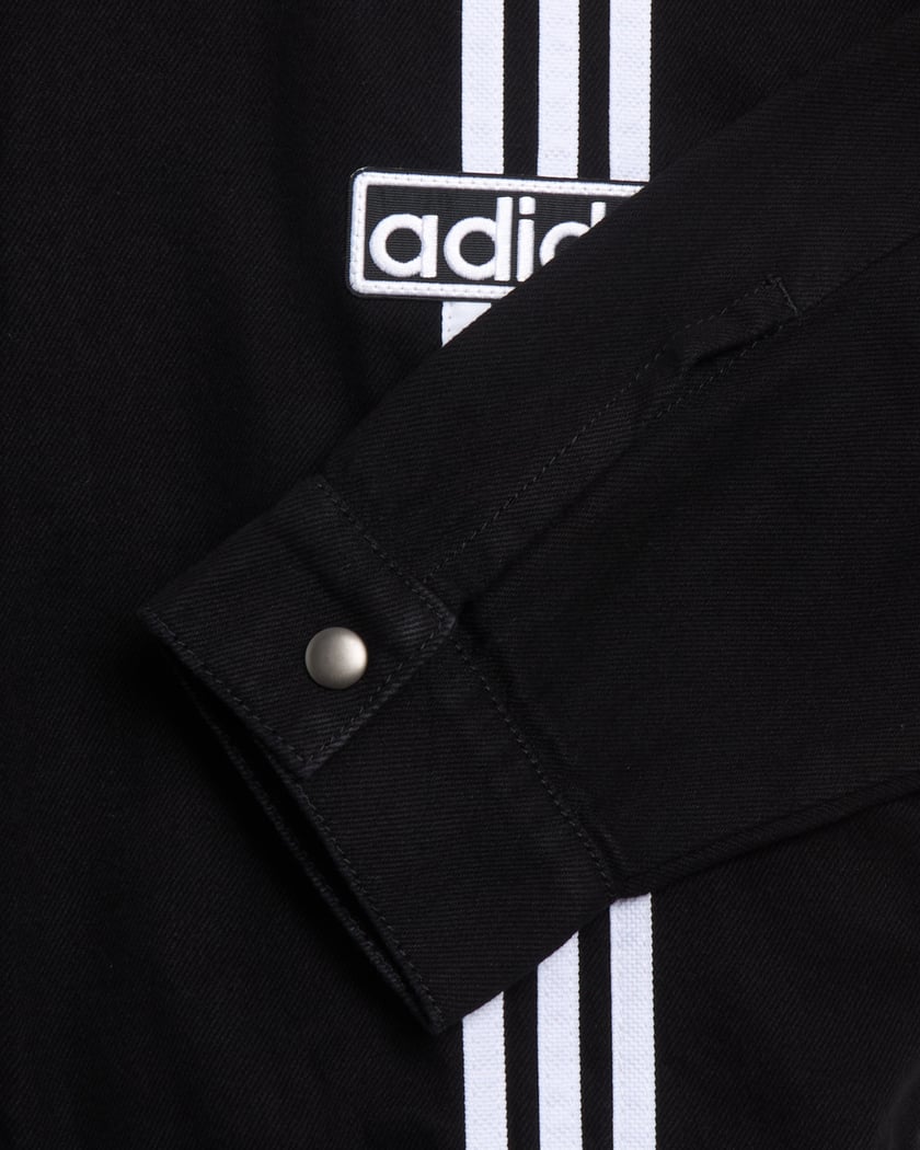 adidas Adibreak Two-In-One Denim Jacket Black JJ3095