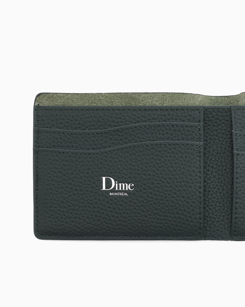 Dime MTL Classic Unisex Wallet Green DIME2SP2524FOR | FOOTDISTRICT