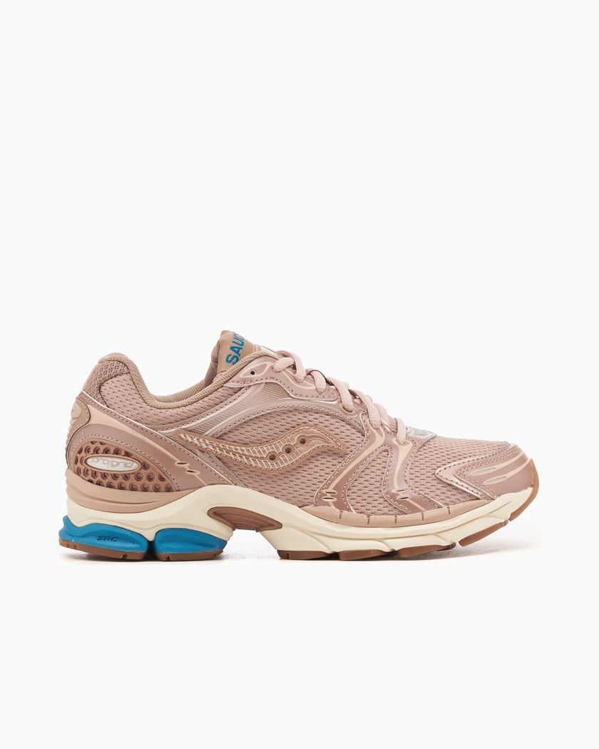 Saucony pink running shoes top