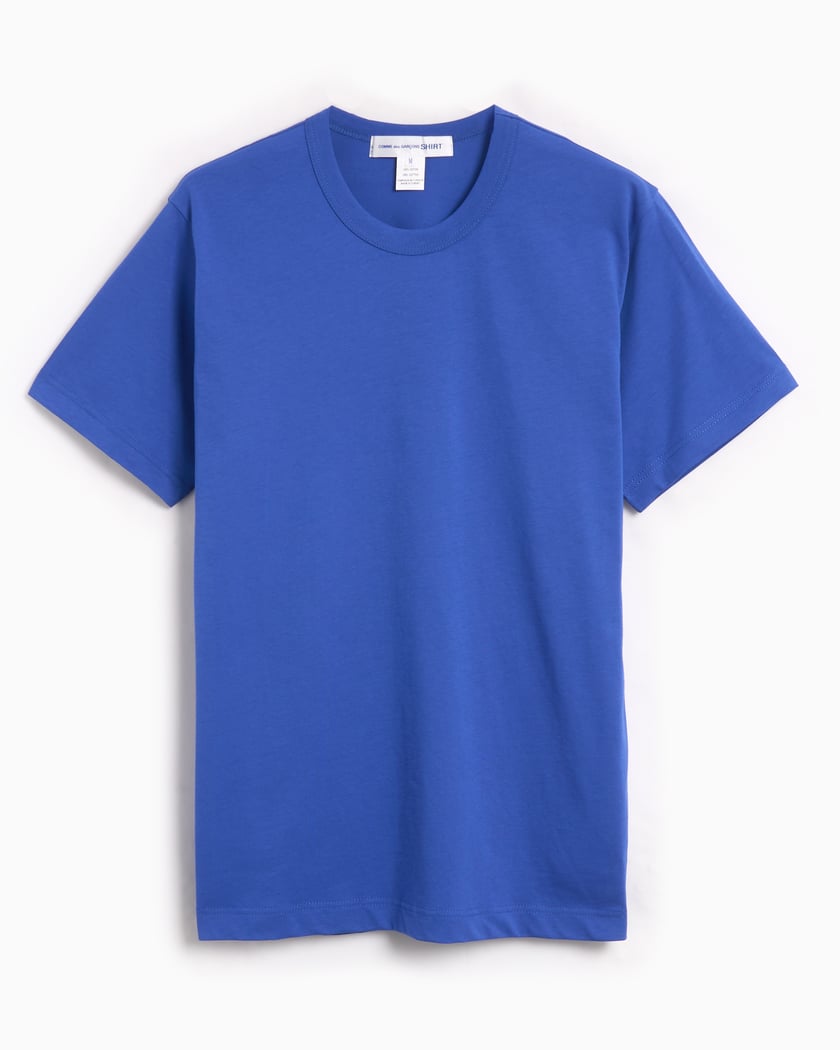 Comme des garcons t shirt mens blue outlet