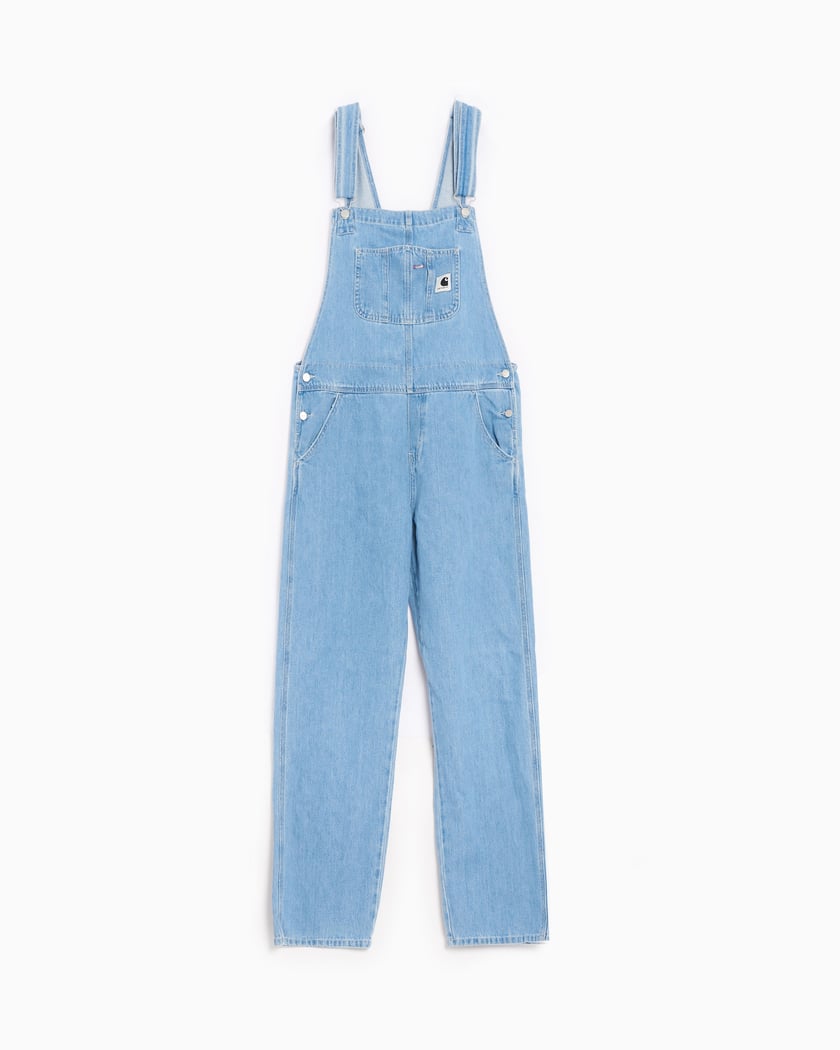Carhartt WIP Bib Women's Straight Overall Blue I031250-0112 | FOOTDISTRICT