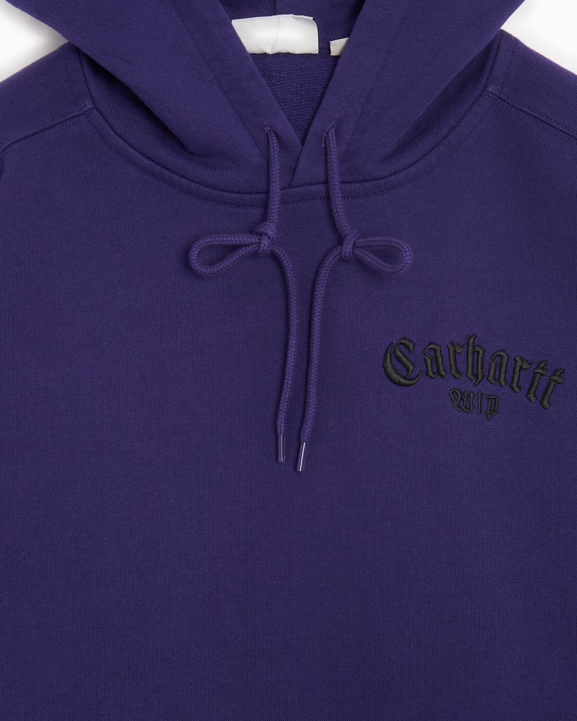 Carhartt WIP Onyx Script Unisex Hoodie Purple I032865-1ZTXX