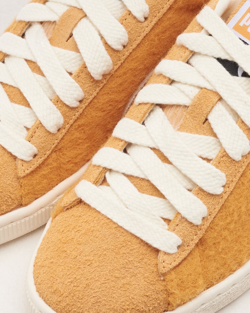 Puma suede femme jaune best sale