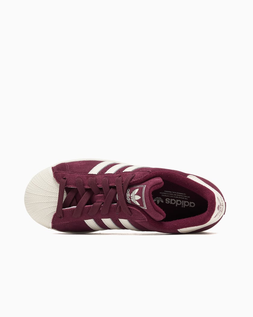 Tenis Adidas Adidas Original Superstar Metal Toe Bordeaux Adidas