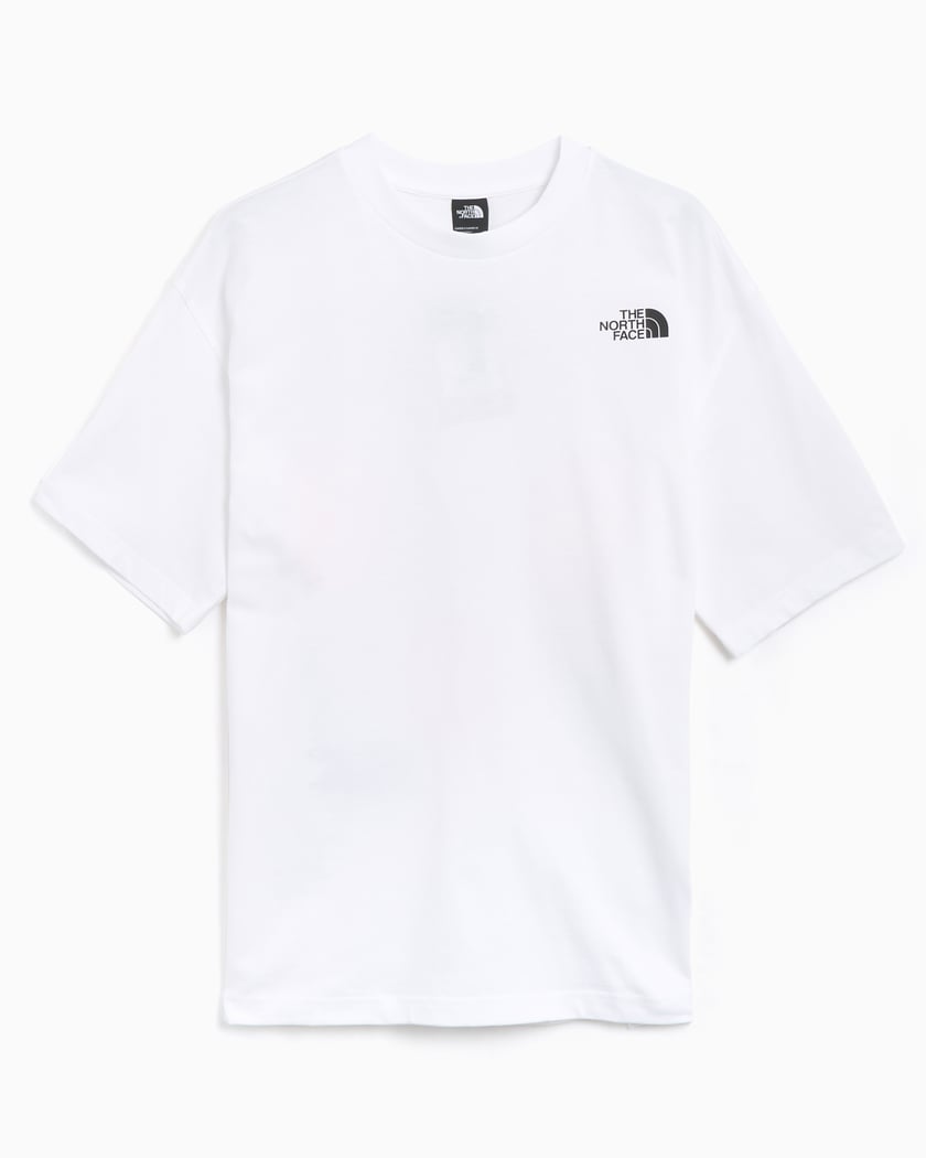半額SALE★ Unisex Nse Face North The Oversized White T-Shirt トップス