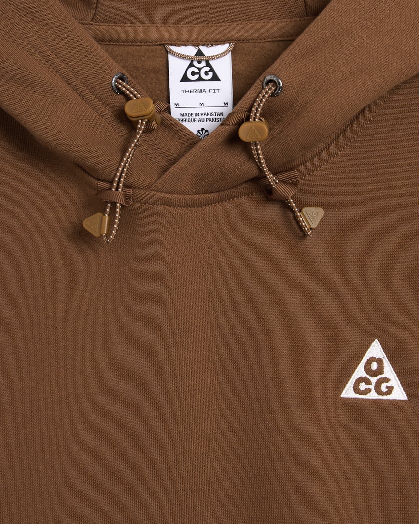 Nike ACG Tuff Fleece Therma-FIT Relaxed Unisex Hoodie Brown DZ3392