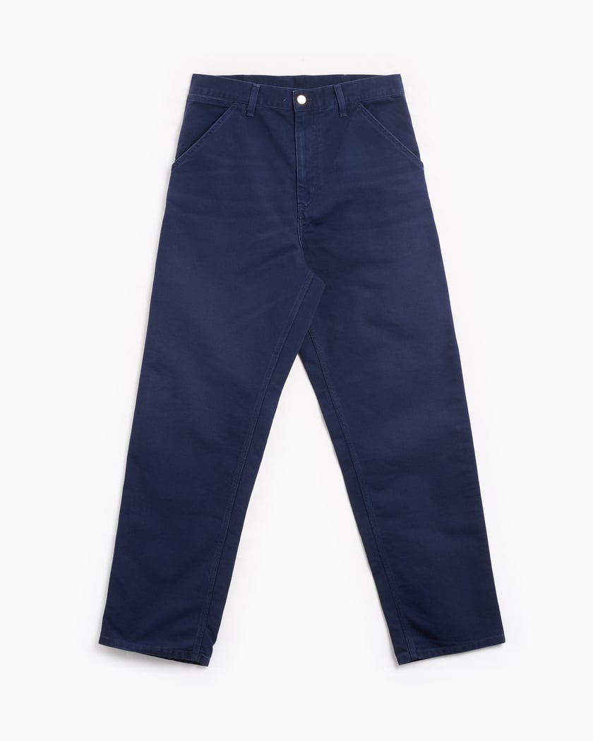 Carhartt WIP Single Knee Unisex Pants Blu I031497 29L3K FOOTDISTRICT
