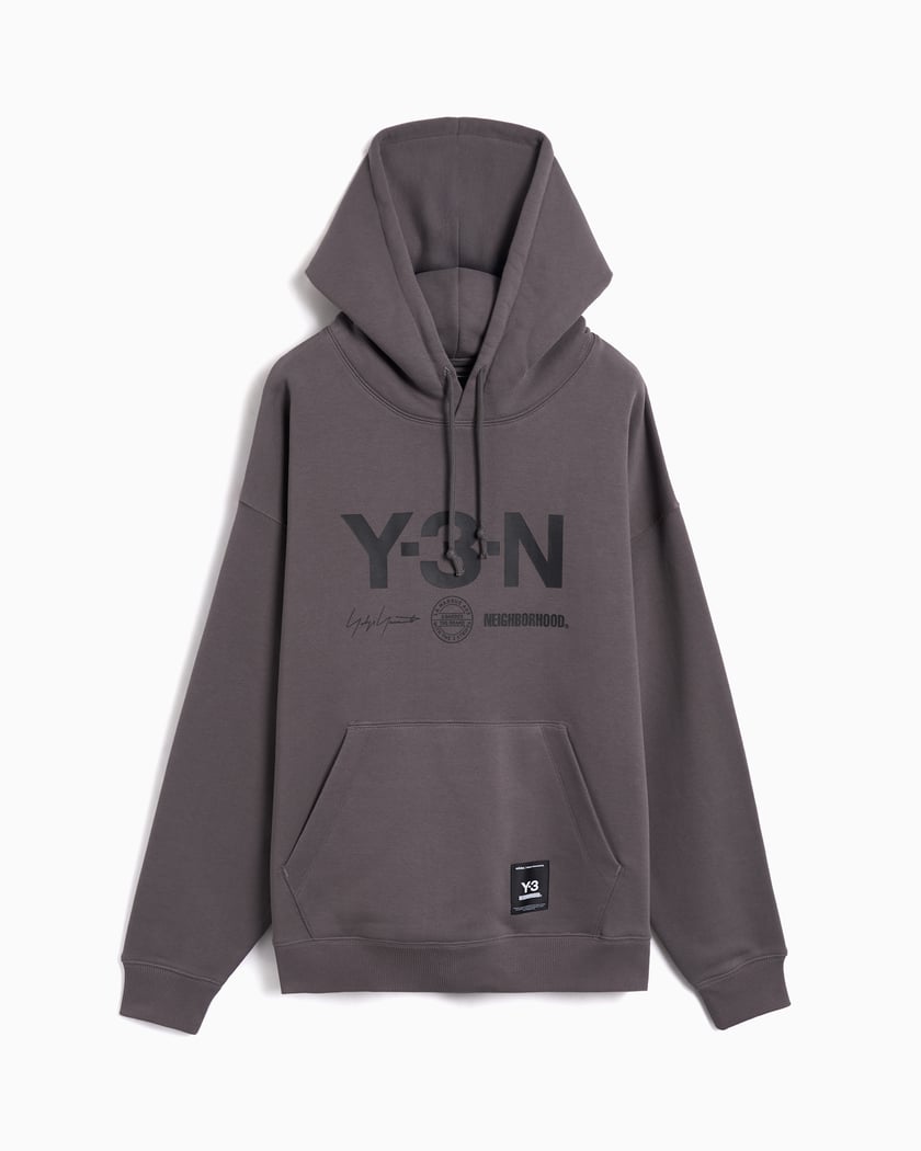 adidas Y-3 x Neighborhood Relaxed Men's Hoodie Gray JX7462