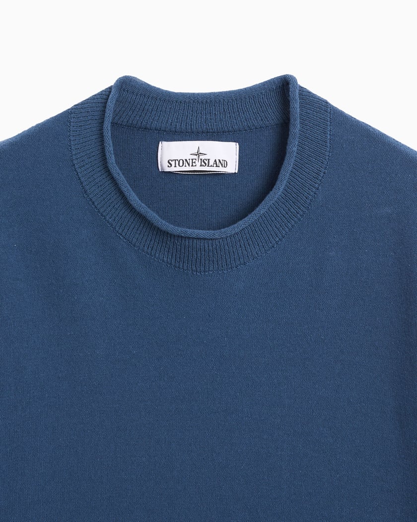 トップス STONE  ds knit blue トップス STONE ds knit blue Osaka Women Half Zip Sweater | Blue