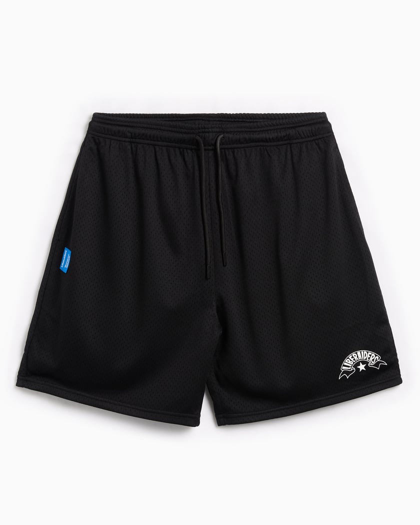 Liberaiders Men s Double Mesh Shorts Black 708062401 BLACK FOOTDISTRICT