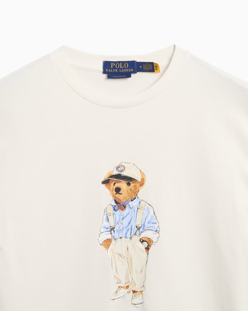 Polo Ralph Lauren Polo Bear Men s T Shirt White 710854497037 FOOTDISTRICT