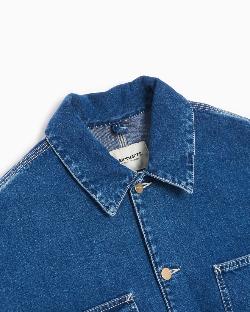 Carhartt WIP OG Michigan Women's Jacket Blue I031923-0106 Carhartt WIP OG Michigan Women's Jacket Blue I031923-0106