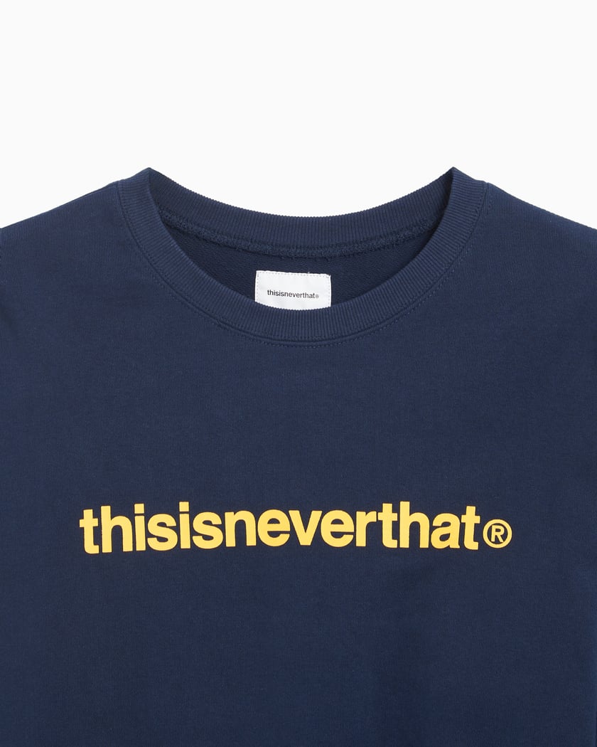 thisisneverthat T-Logo Crew Sweat Navy | END. (US)