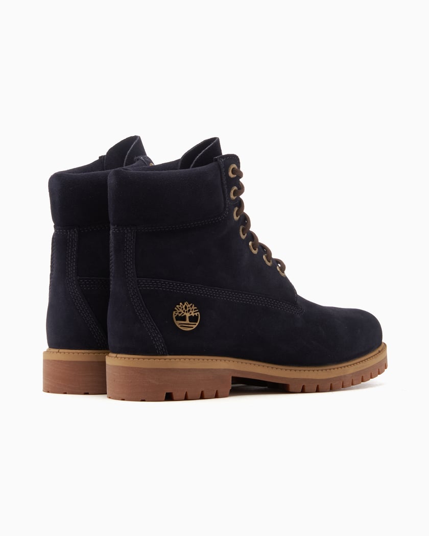 Blue and brown timberland boots discount