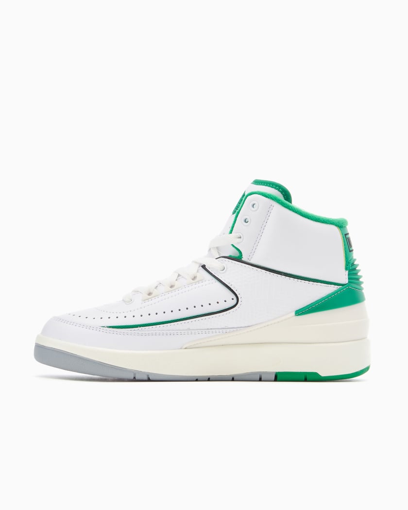 Air Jordan 2 Retro Lucky Green GS White DQ8562 103 FOOTDISTRICT