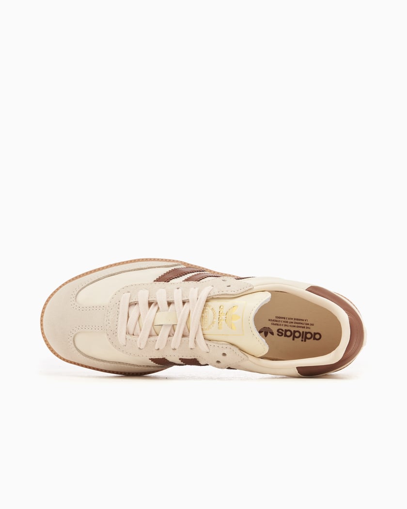 Adidas samba braun beige best sale