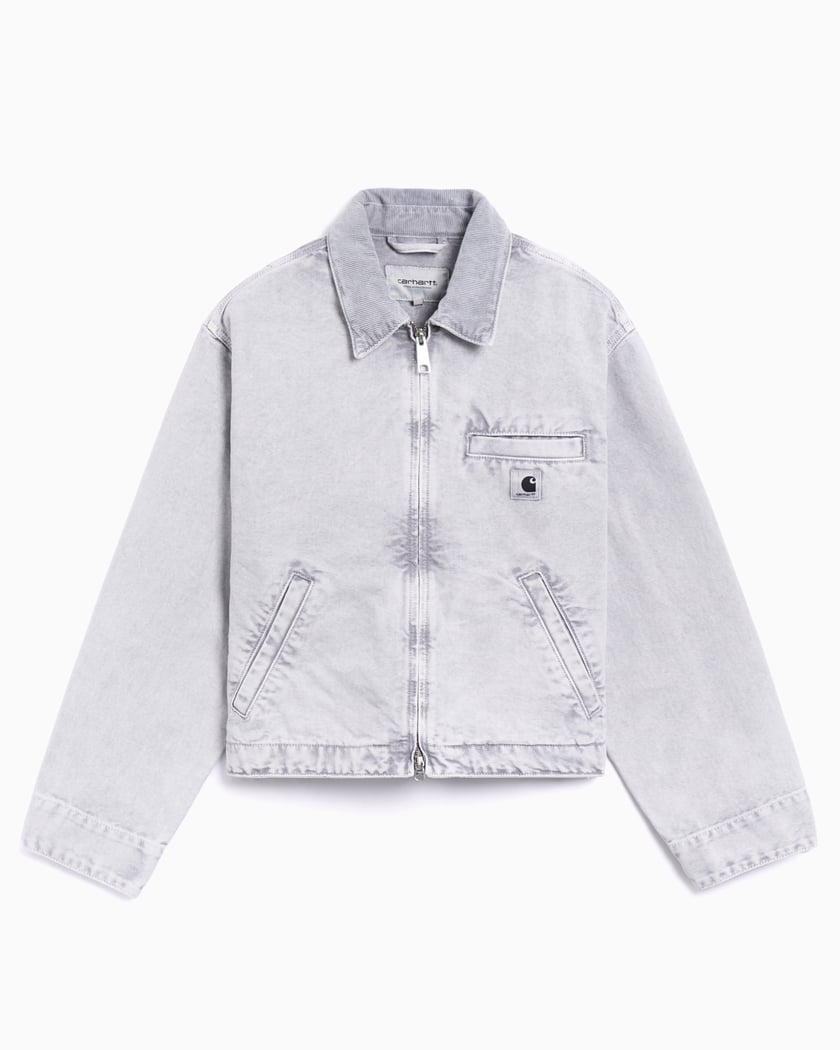 Carhartt WIP Emery Crop Women's Denim Jacket Gray I035570-00E5F