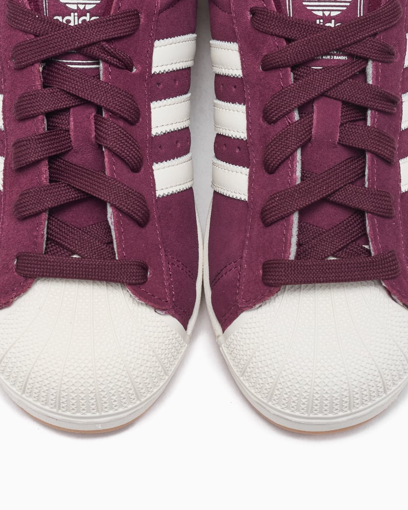 adidas Originals Women's Superstar II Bordeaux HQ4913 FOOTDISTRICT
