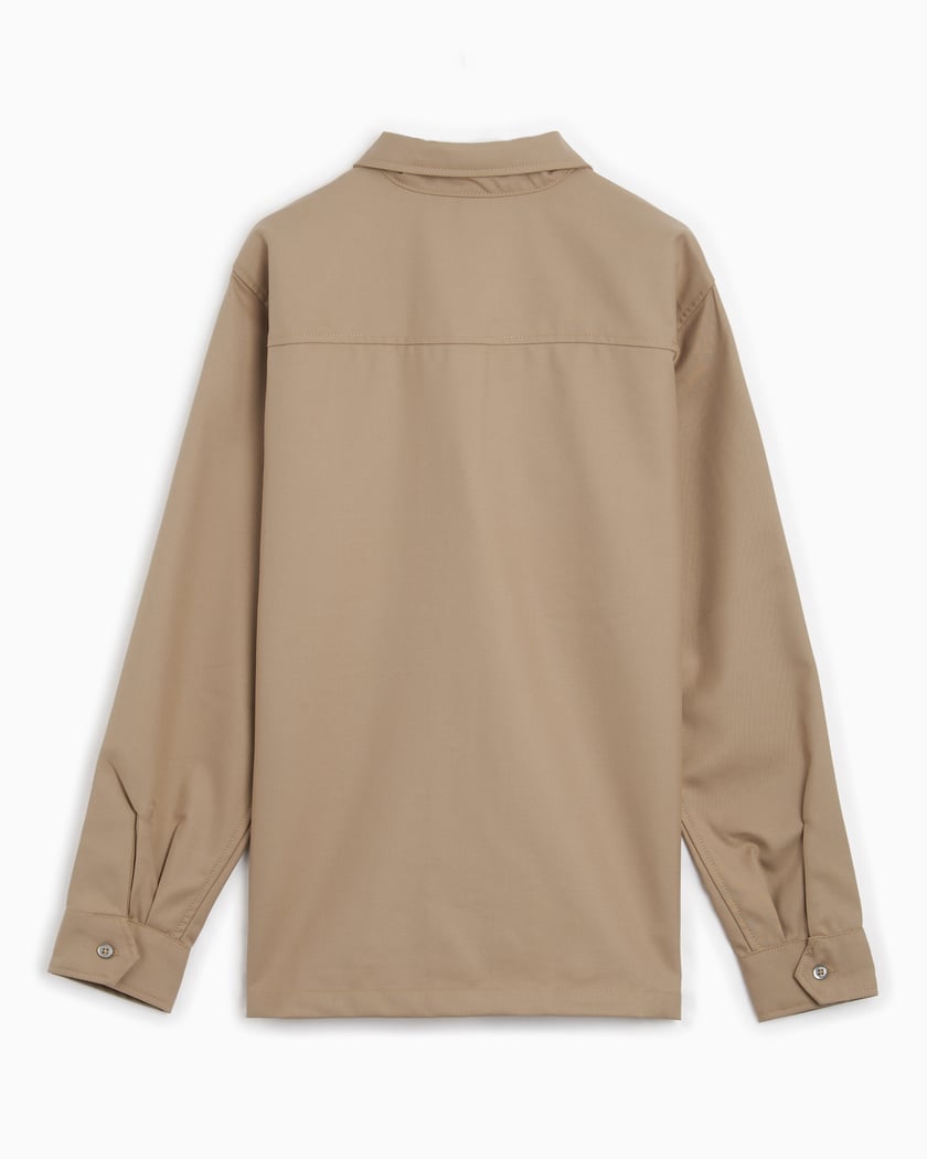 『TEN WORK SHIRT KHAKI S』 FXD LSH-1 Long Sleeve Stretch Work Shirt Khaki