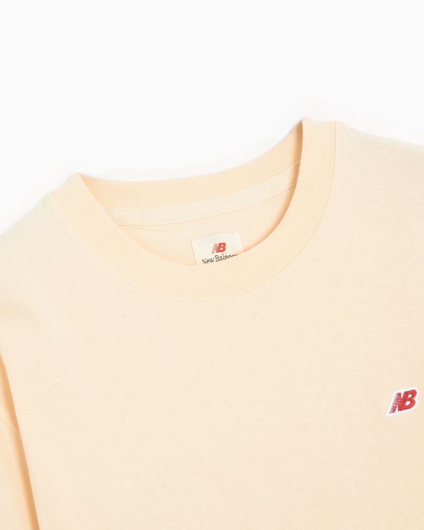 New Balance Made in USA Unisex Core T Shirt White MT21543 MCU FOOTDISTRICT