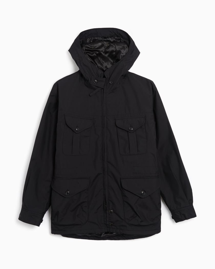 Engineered Garments Men's Field Parka Black 24F1D032-ZT200 | FOOTDISTRICT