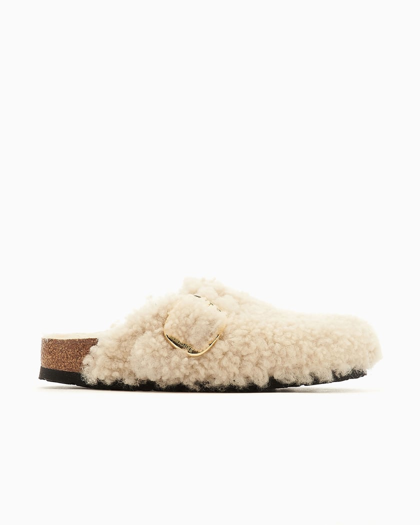 BIRKENSTOCK Boston Big Buckle Clogs Shearling