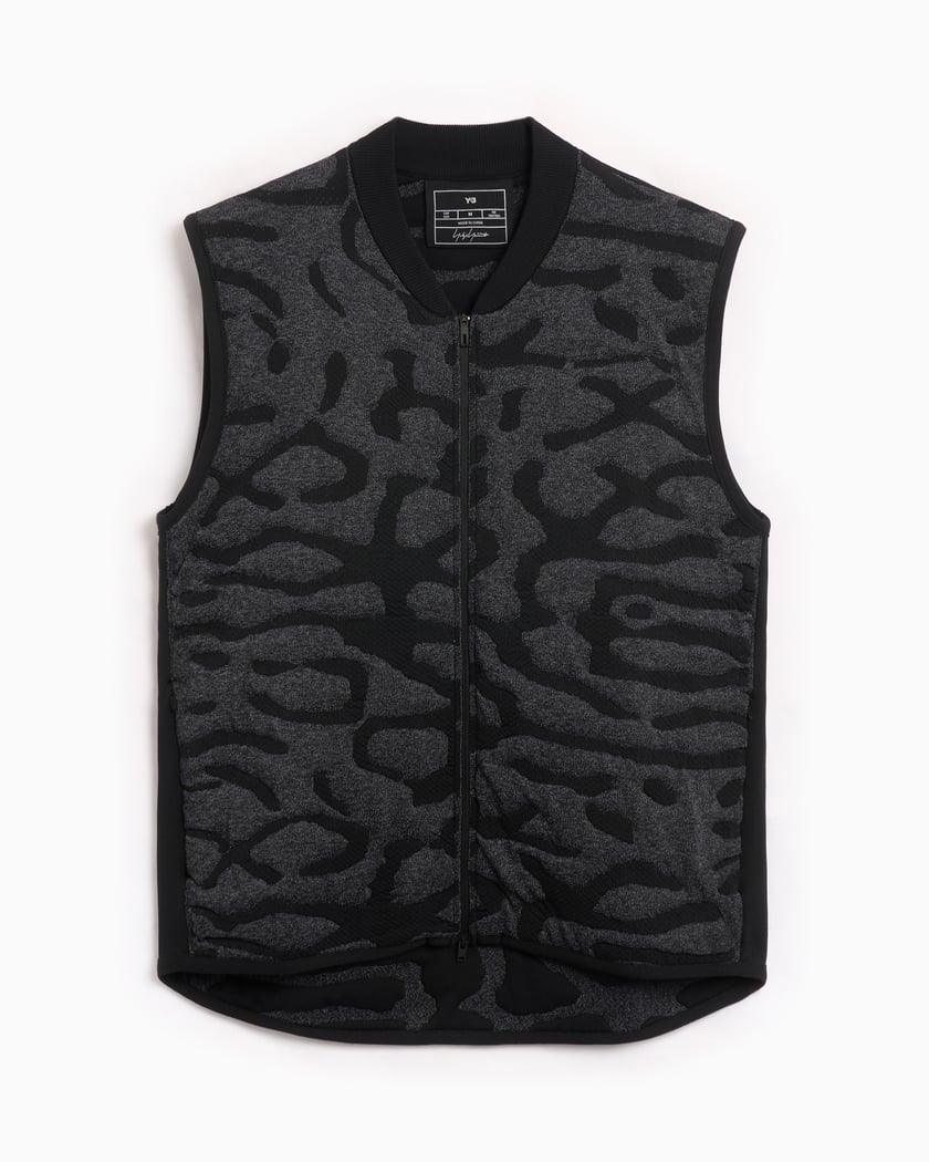 adidas Y-3 Running Engineered Unisex Insulated Vest Zwart IX0005