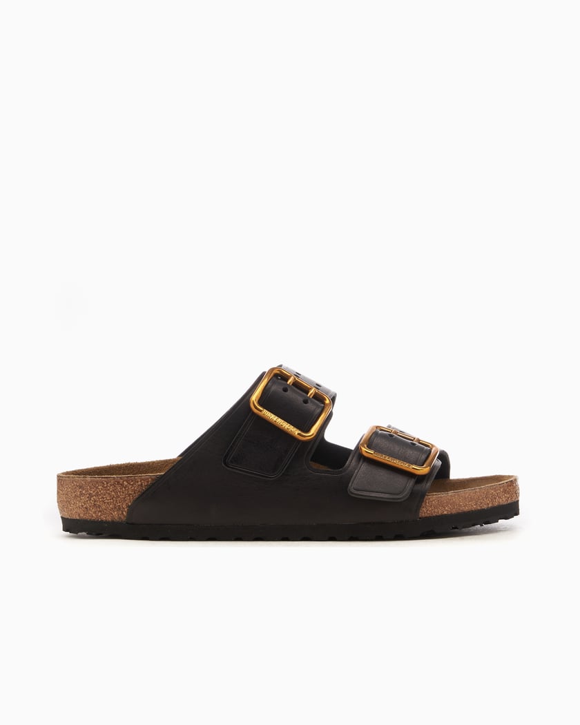 BIRKENSTOCK Arizona Bold Natural Leather Regular Schwarz 1022604 FOOTDISTRICT