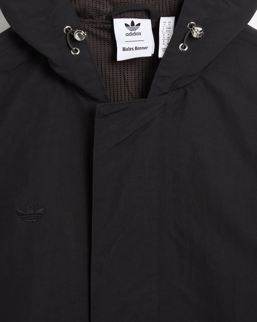 adidas Originals x Wales Bonner Men s Nylon Jacket Nero IW1167 FOOTDISTRICT