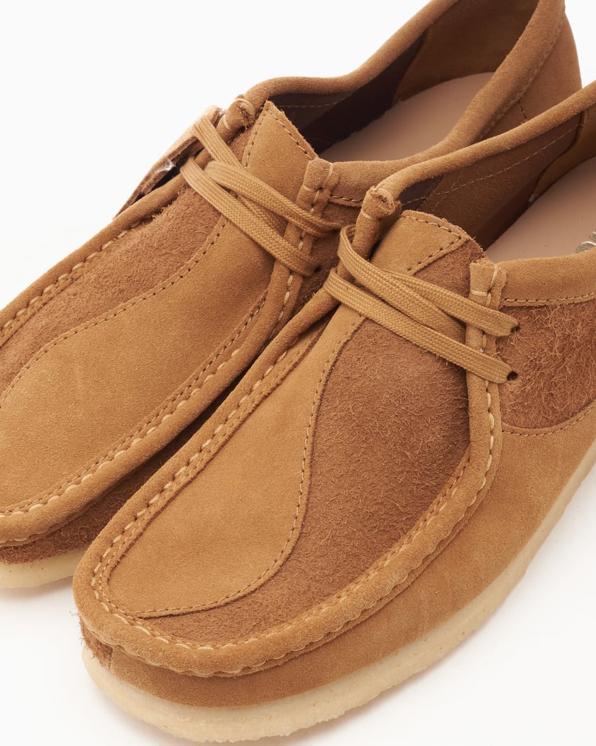 Wallabee cola suede online