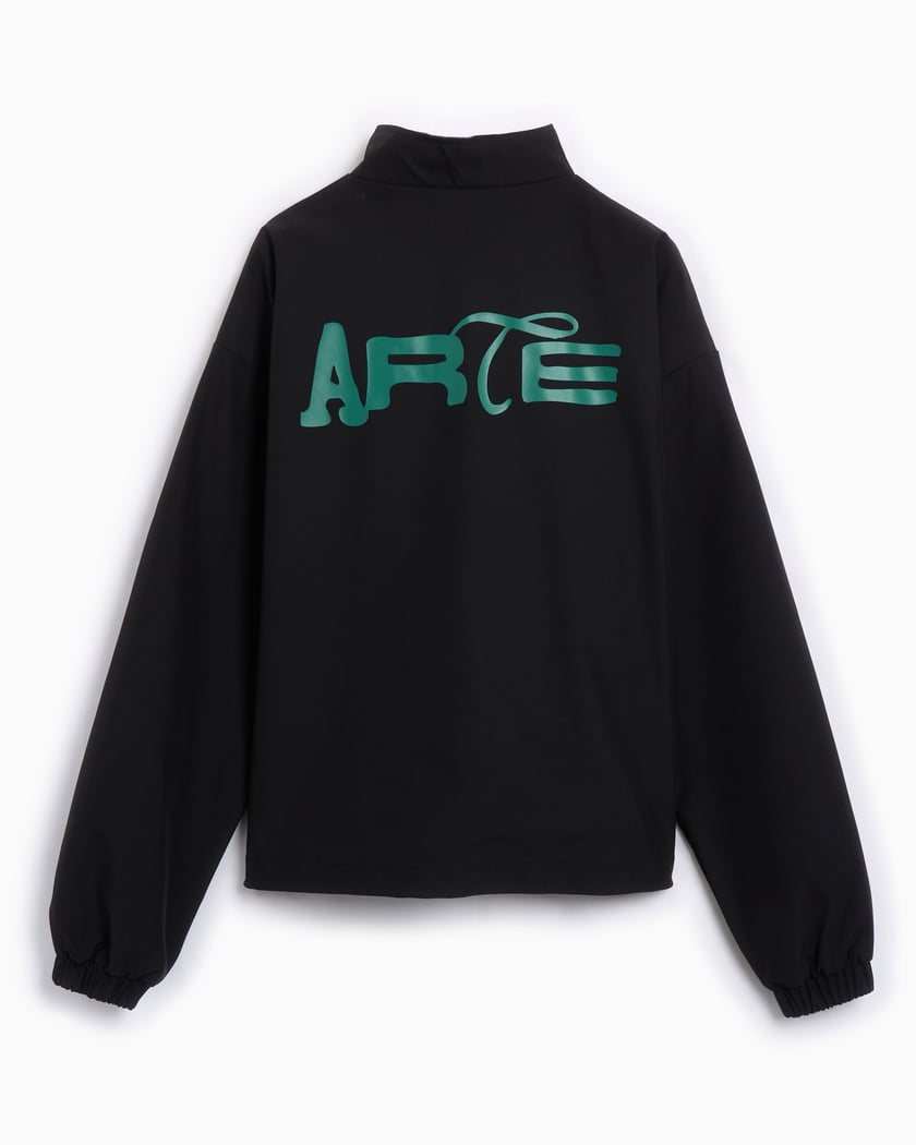 100％本物 Arte Antwerp Logo Men's Track Jacket Black SS25-177J-Black ジャケット・アウター