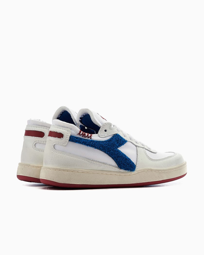 Diadora MI Basket Row Cut TERRY White 201.178542 850 FOOTDISTRICT
