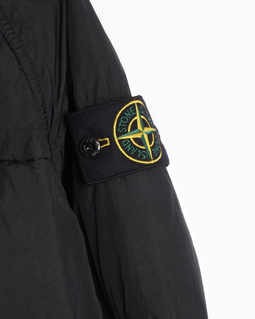 Black stone island jacket top