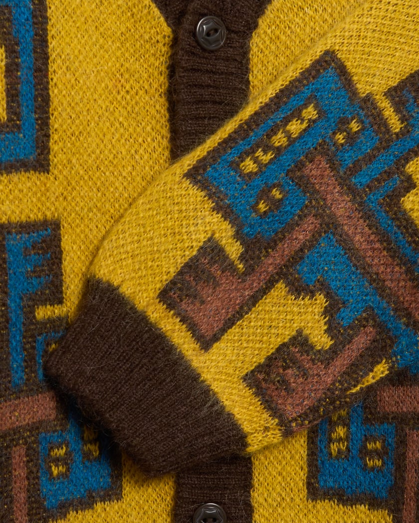 Cardigan Champion x Angelo Baque Men's Cardigan pour homme Jaune - Main Image