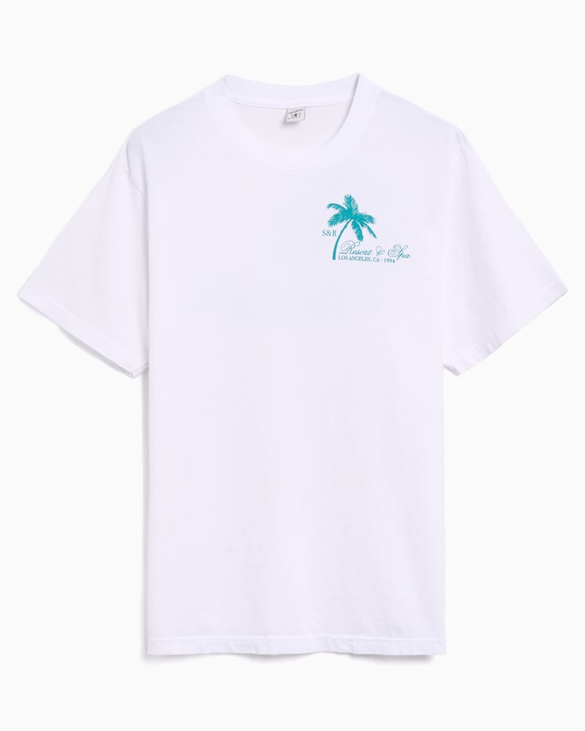 Tシャツ・カットソー Sporty & Rich Unisex VILLA T-Shirt TS863JD Sporty & Rich Villa Unisex Sweatshirt White CR864WH