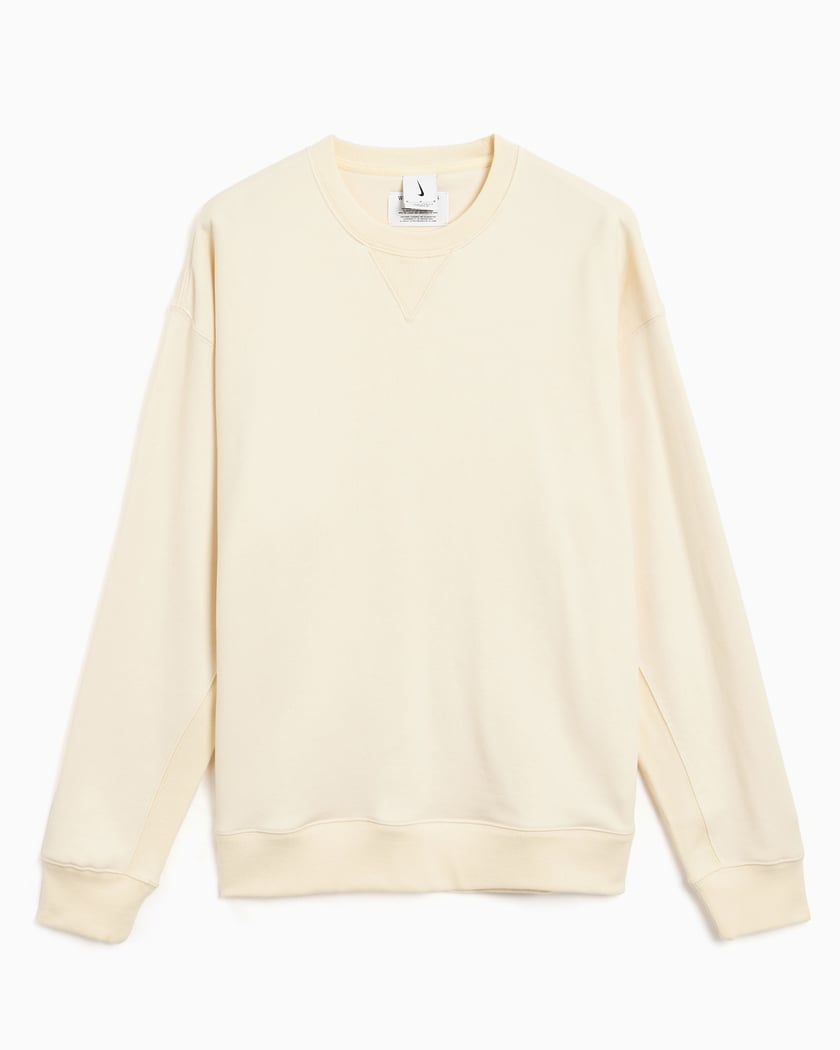 Nike Unisex Wool Classics Sweatshirt Beige FV4883 901 FOOTDISTRICT