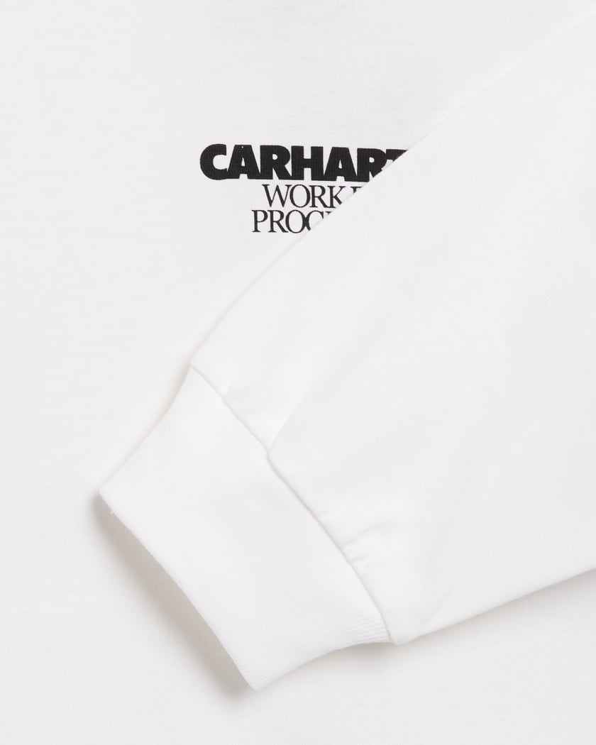 Carhartt WIP Ducks Unisex Long Sleeve T-Shirt White I033663