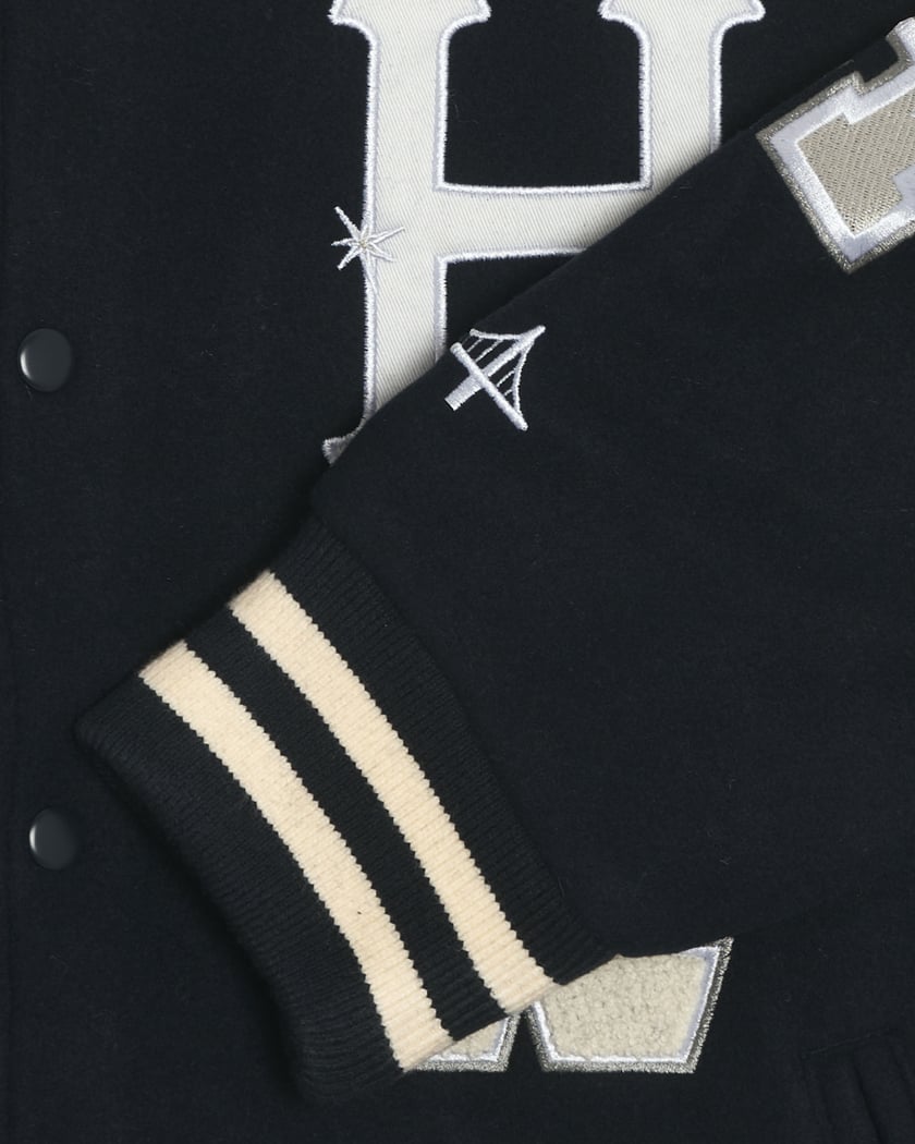 Huf varsity jacket new arrivals