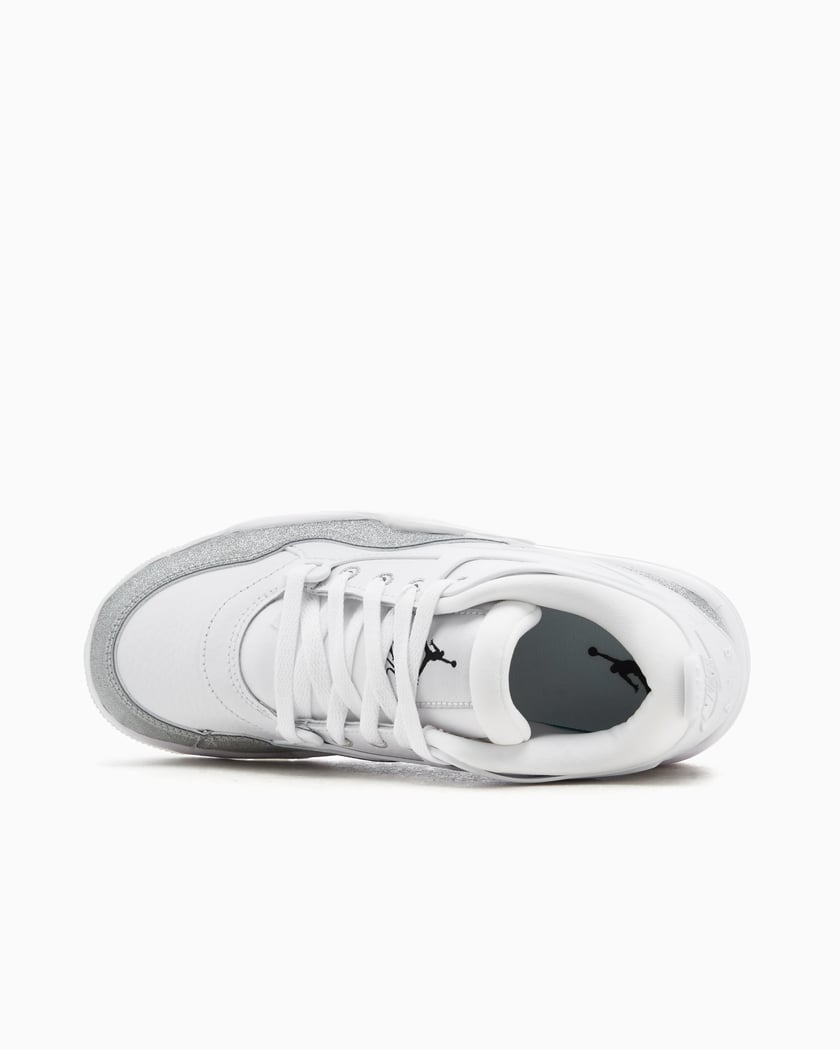Air Jordan Women s 4 RM White Metallic Silver White HQ3441 111 FOOTDISTRICT