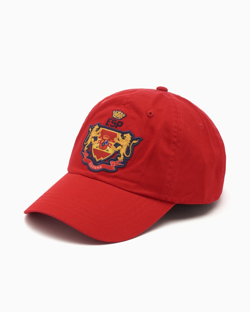 Red and black ralph lauren cap clearance