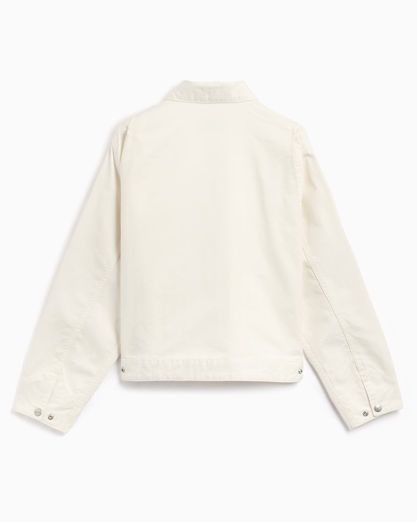 Carhartt WIP Norris Women s Denim Jacket WeiB I033568 D602 FOOTDISTRICT